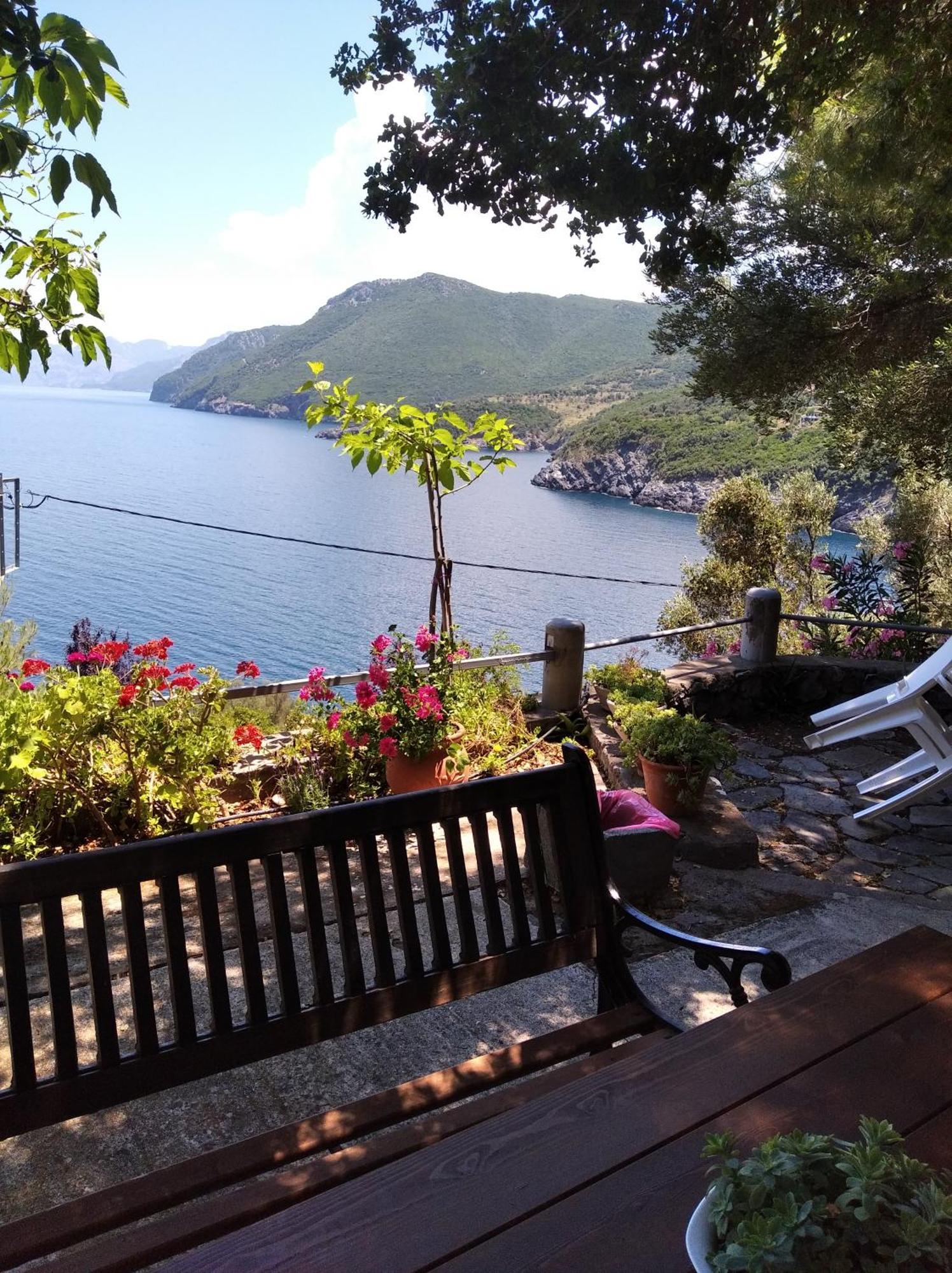 Andreas' House #Dialiskari4# Apartment Limniónas Exterior foto